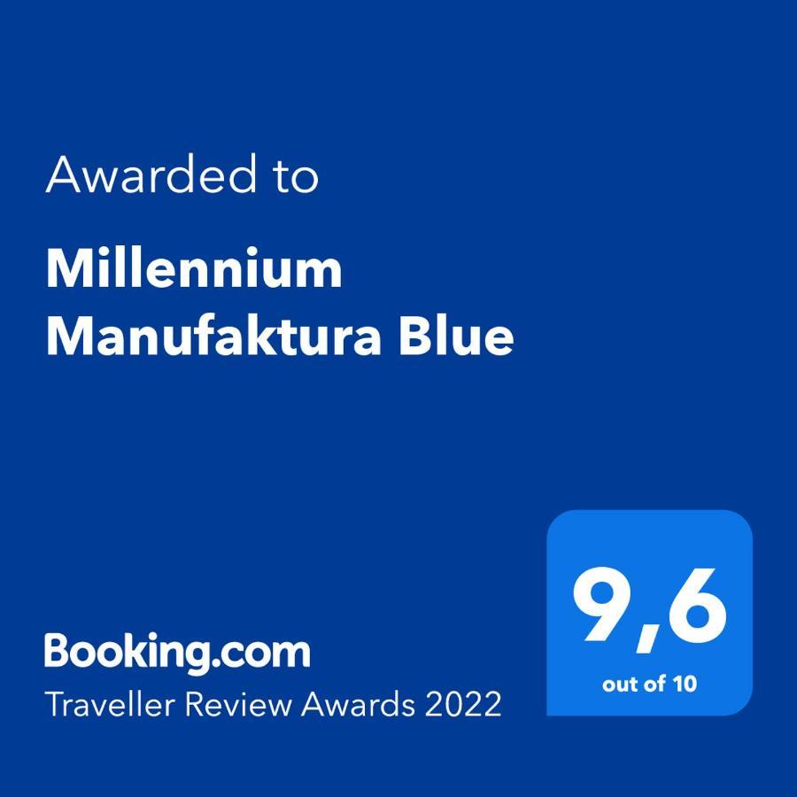 ワルシャワMillennium Manufaktura Blueアパートメント エクステリア 写真
